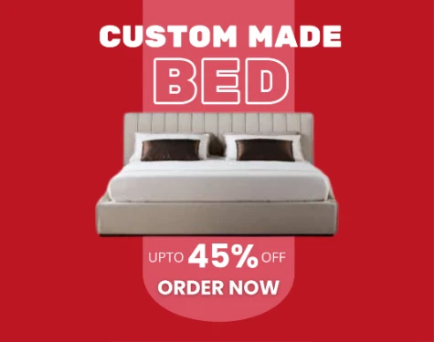 Custom-made bed offer banner