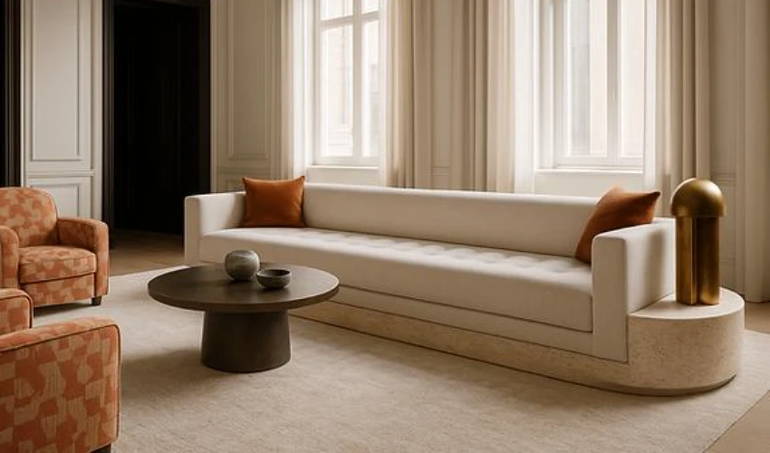 Luxury custom sofa design Abu Dhabi